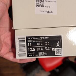 Jordan Air 4 Retro SP Summit White Navy